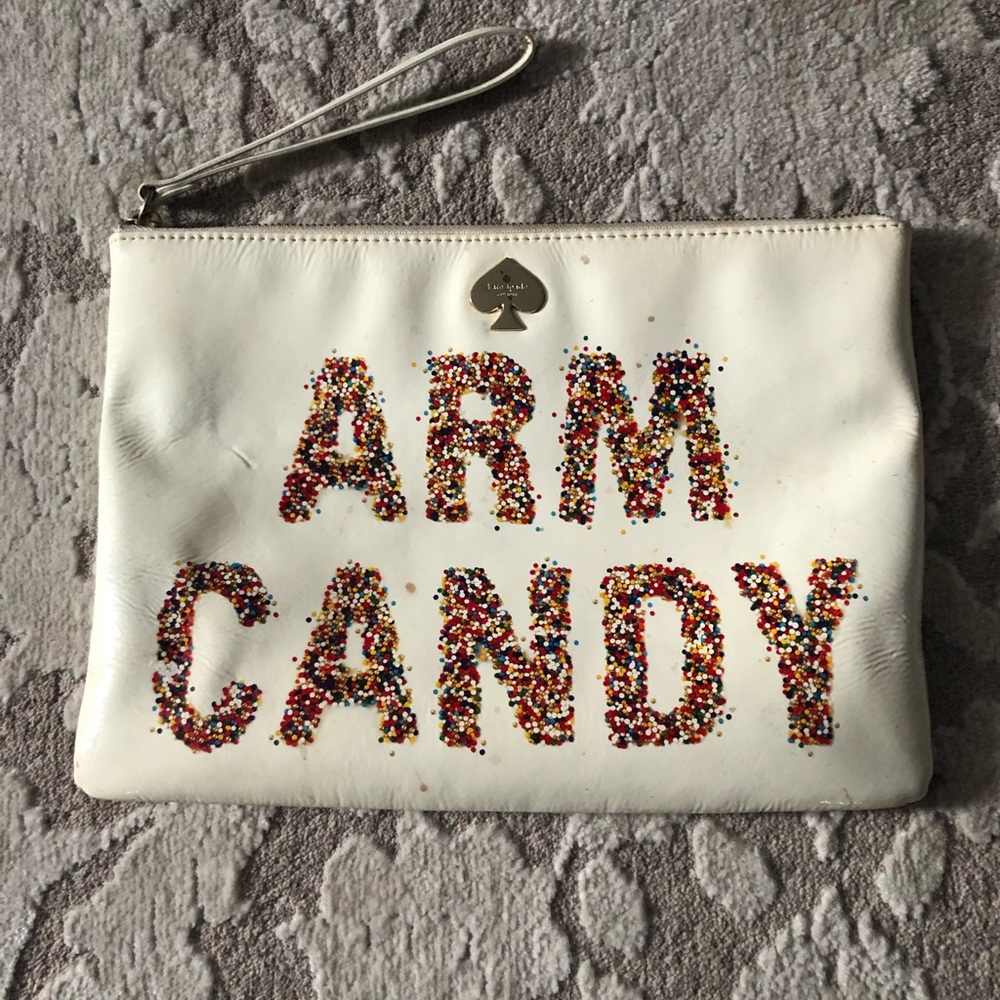 Kate Spade ♠️ Arm Candy wristlet clutch